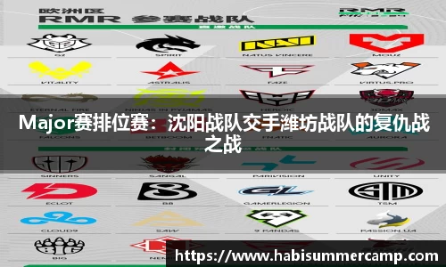 Major赛排位赛：沈阳战队交手潍坊战队的复仇战之战